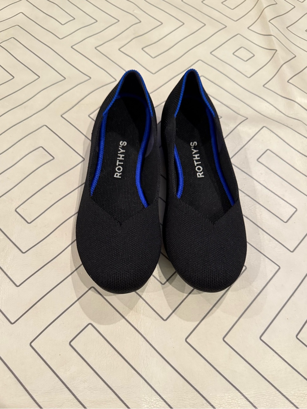 Rothy's Black Round Toe Flats